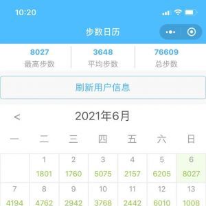 運動小程序制作技術難度分析步數(shù)活動