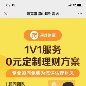 金融微信公眾號(hào)開(kāi)發(fā)_【荷葉財(cái)富】公眾號(hào)的簡(jiǎn)介