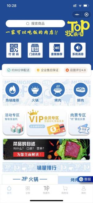 購物商城公眾號開發(fā)設(shè)計分析【牧鼎牛優(yōu)選】