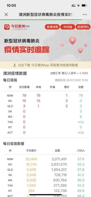 資訊公眾號開發(fā)創(chuàng)意設計欣賞【今日悉尼】