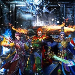 游戲APP開發創意設計欣賞-怒劍傳奇