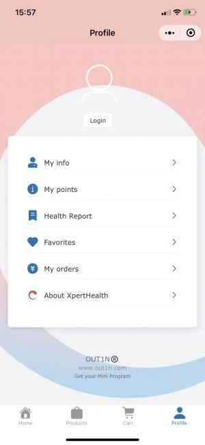 運動公眾號開發_【XpertHealth】公眾號二維碼