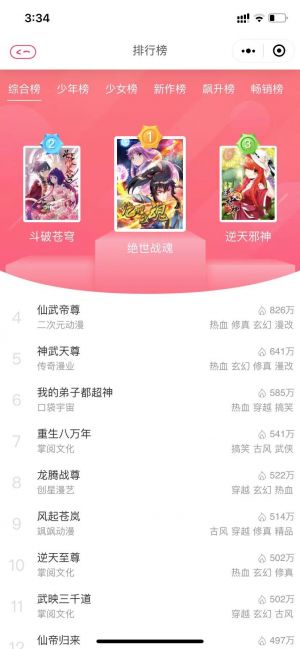 萊看漫小程序設(shè)計(jì)圖1