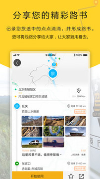 旅游出行APP開發項目分析-駕歷